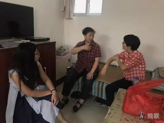 图为 走访现场