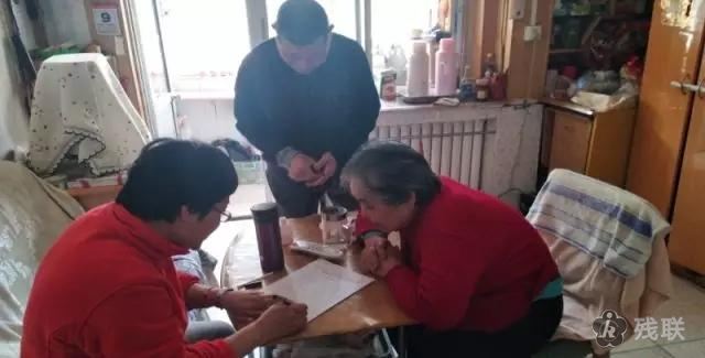 图为 走访现场