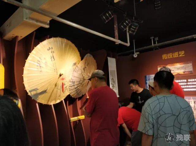 图为 参观现场